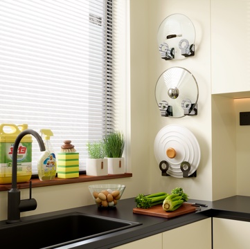  现代厨房用品 锅盖 玻璃盖 厨房摆件3d模型 