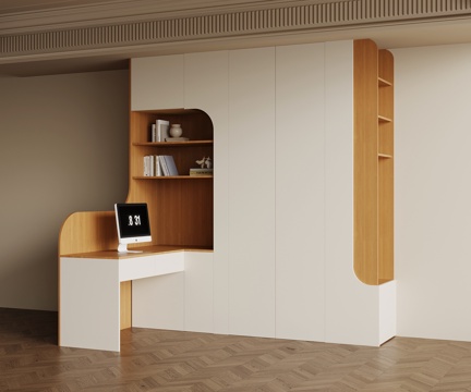  现代衣柜3d模型 