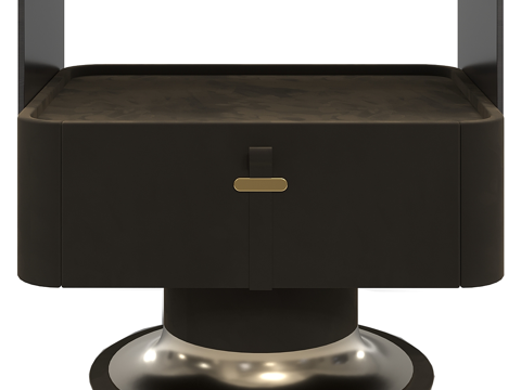  现代简约床头柜 床头柜 简约床头柜 矮柜 装饰柜3d模型 