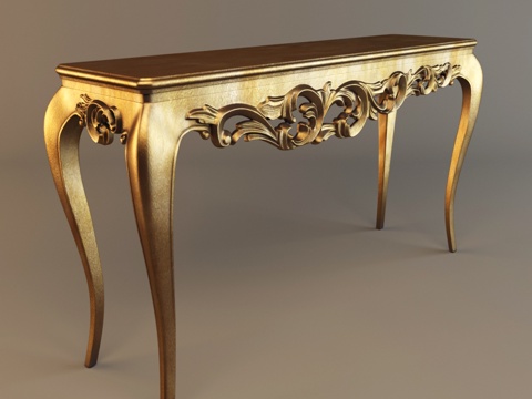  经典边几3d模型 