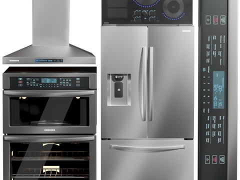  三星厨房电器013d模型 