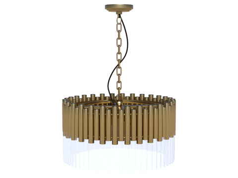 吊灯 水晶吊灯 金属吊灯 装饰灯具su模型