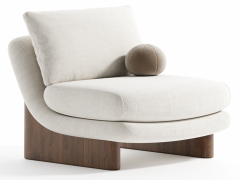  Tellis组合扶手椅3d模型 