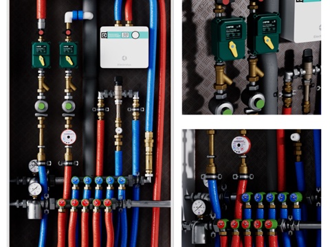  收藏单元3d模型 
