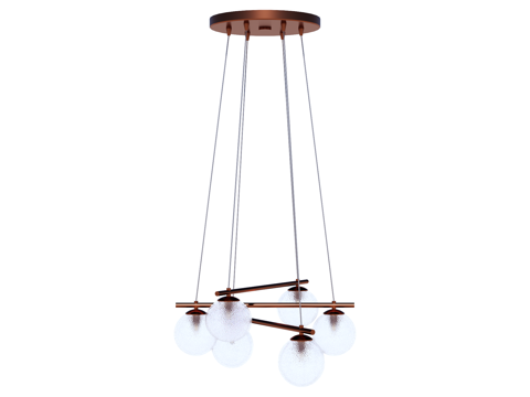  吊灯 金属吊灯 玻璃吊灯 装饰灯具su模型 