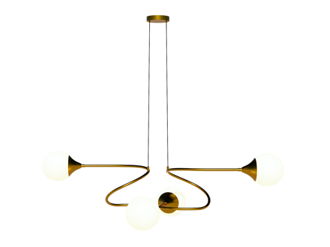  吊灯 金属吊灯 装饰灯具su模型 