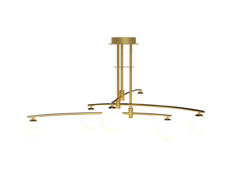  吊灯 金属吊灯 装饰灯具su模型 