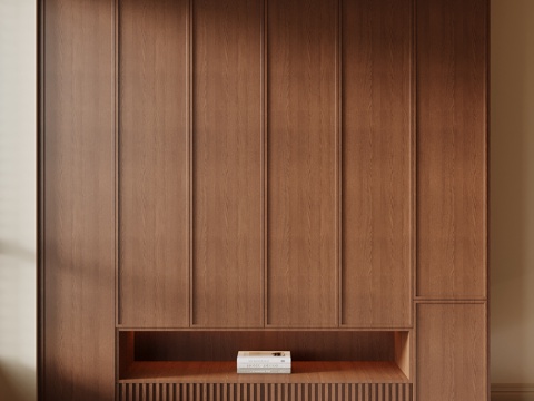 中古风衣柜su模型