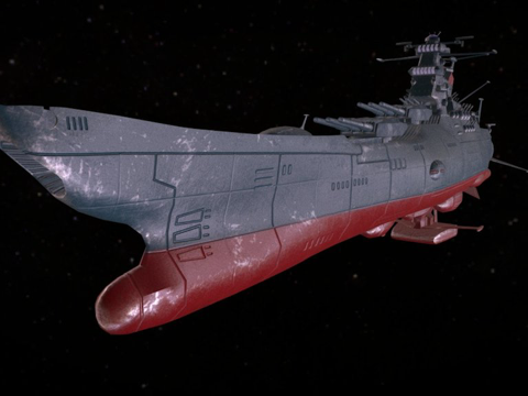  宇宙战舰大和号3d模型 