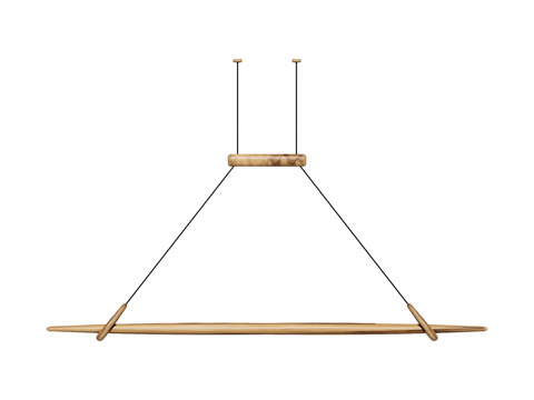 吊灯 条形吊灯 装饰灯具su模型