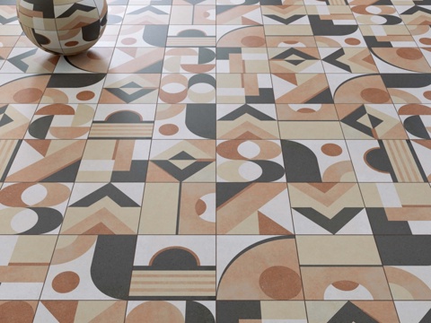  瓷砖套装5573d模型 