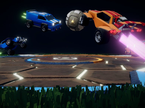  火箭联盟3d模型 