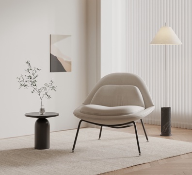  现代休闲椅 沙发椅3d模型 