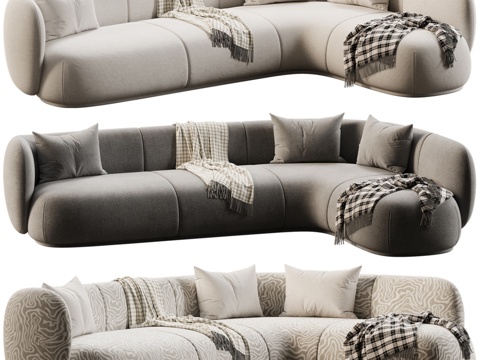  MBY品牌Rico模块化沙发3d模型 