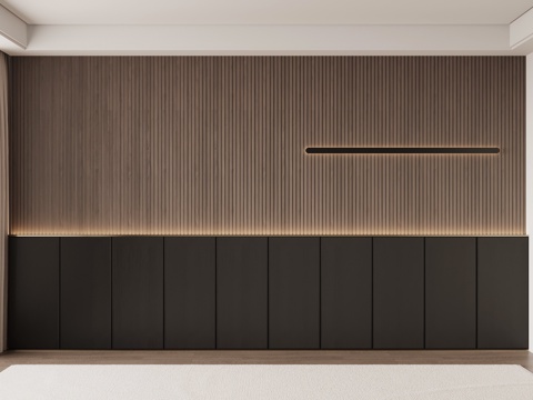  现代意式背景墙 沙发背景墙 床头背景墙3d模型 