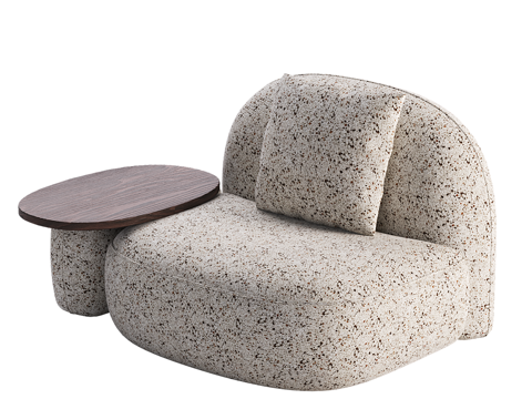  现代简约单人休闲沙发 单人休闲沙发 客厅沙发 客厅单人沙发3d模型 