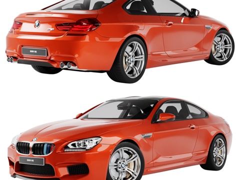  宝马M6双门轿跑F133d模型 