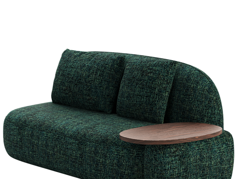  现代简约双人沙发 双人沙发 简约沙发 客厅沙发 休闲沙发 抱3d模型 