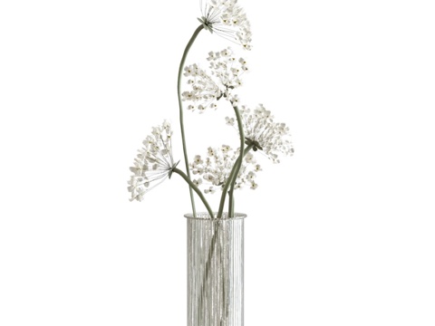  一束鲜花3d模型 