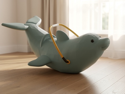 儿童游乐设施  摆件su模型