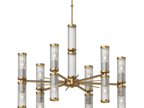  Kutek Saletto环形吊灯3d模型 