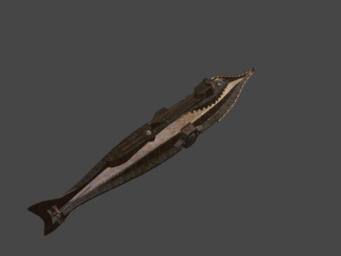  鹦鹉螺号潜艇  SDC3d模型 