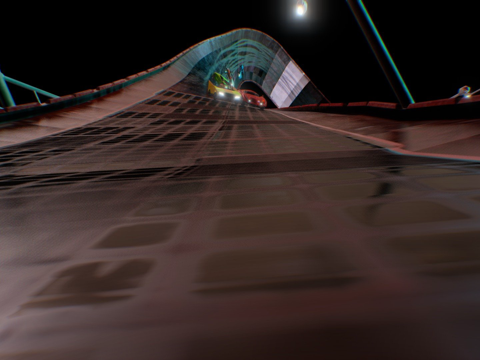  驰骋赛场3d模型 