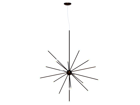 吊灯 金属吊灯 玻璃吊灯 装饰灯具su模型