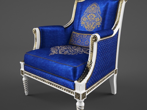  经典休闲椅3d模型 