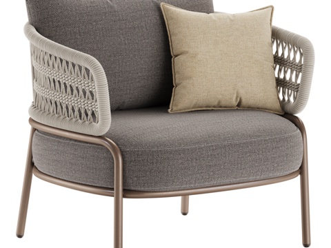  Bled Garden Chair3d模型 