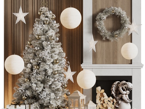  圣诞装饰 073d模型 