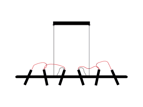  吊灯 金属吊灯 装饰灯具su模型 