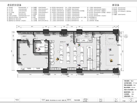  鲍师傅糕点面包月饼全套施工图cad施工图 