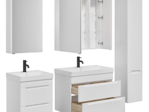  索菲亚家具套装NEW 50 60 80 105及储物柜3d模型 