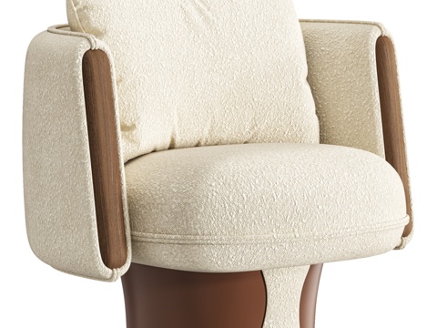  Velluto旋转椅3d模型 