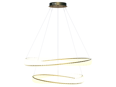  吊灯 水晶吊灯 金属吊灯 装饰灯具su模型 