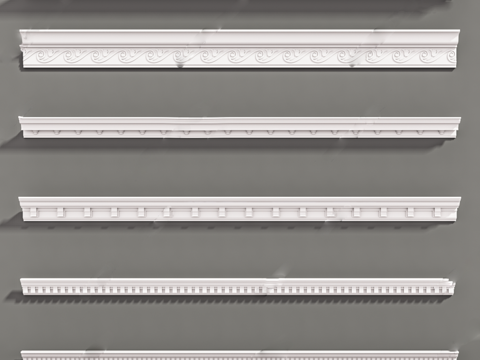 欧式构件su模型