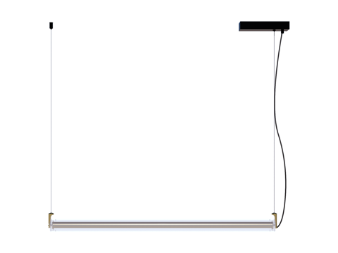 吊灯 金属吊灯 玻璃吊灯 条形吊灯 装饰灯具su模型