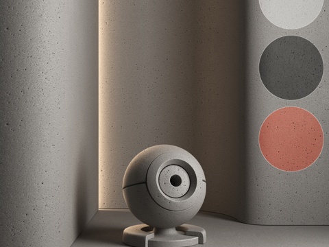  混凝土套装213d模型 