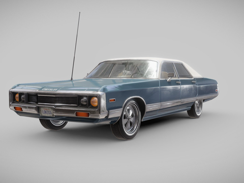  克莱斯勒  纽约客19713d模型 