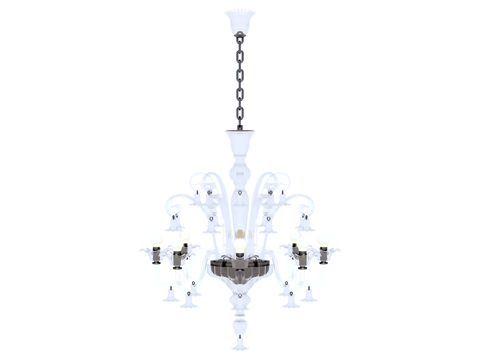 吊灯 水晶吊灯 金属吊灯 装饰灯具su模型