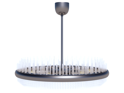 吊灯 水晶吊灯 金属吊灯 装饰灯具su模型