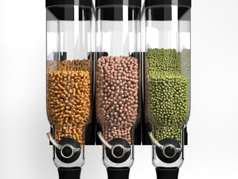  Free Flow PRO 100自动分装机3d模型 