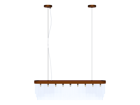 吊灯 水晶吊灯 金属吊灯 装饰灯具su模型