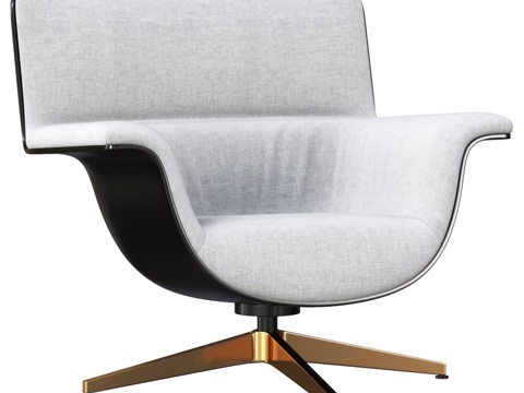  圣卢克教练椅3d模型 