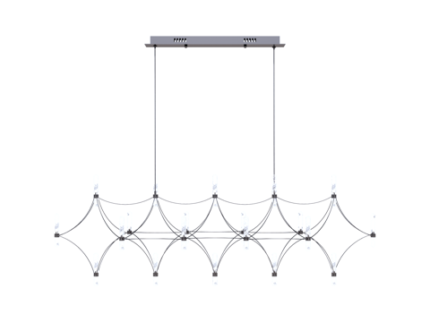  吊灯 金属吊灯 装饰灯具su模型 