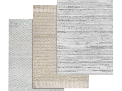  地毯套装13373d模型 