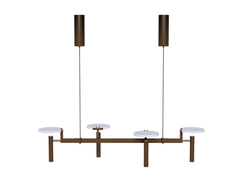  吊灯 金属吊灯 装饰灯具su模型 