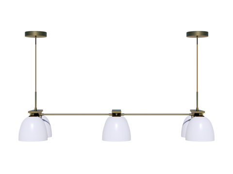  吊灯 金属吊灯 装饰灯具su模型 