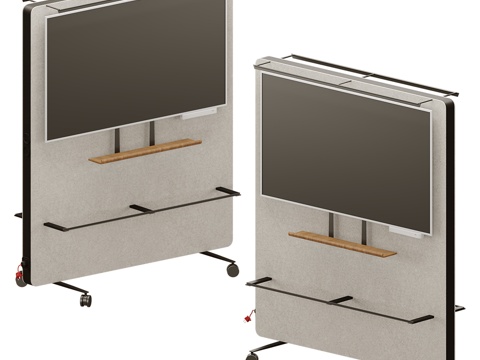  移动演示架3d模型 